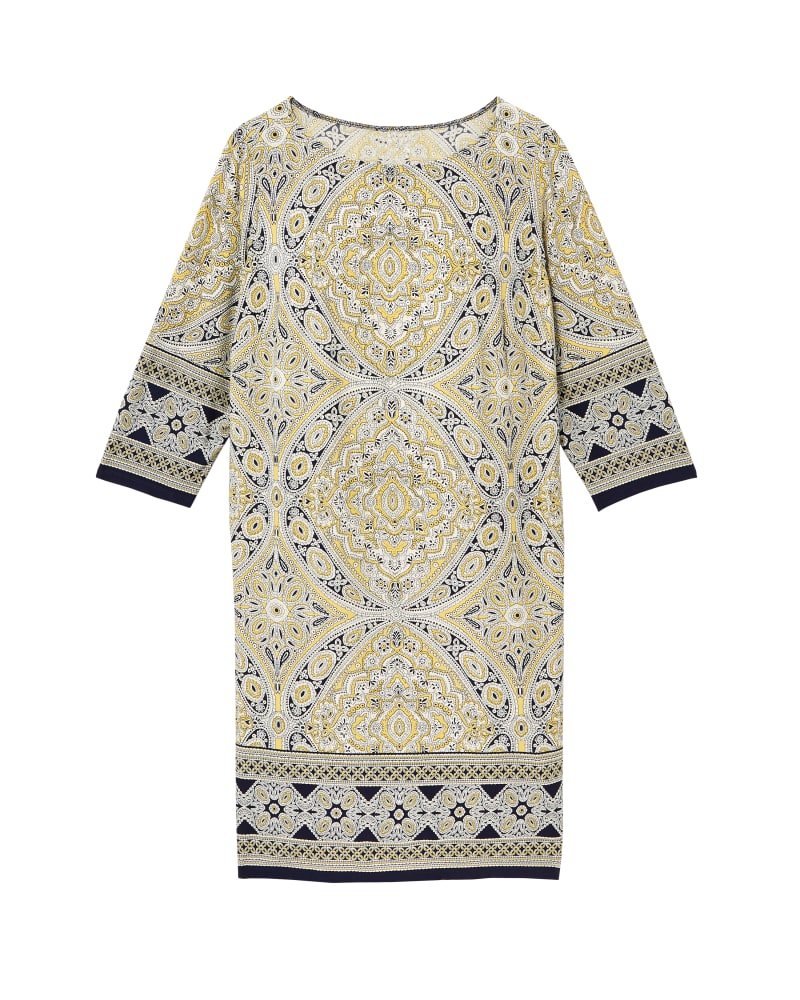 Front of plus size Zelda Shift Dress by London Times | Dia&Co | dia_product_style_image_id:136898